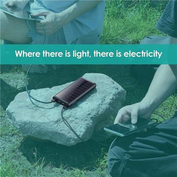 5in1 Wireless Portable Charger Power Bank,36800mAh 5Output Dual QC4.0 25W PD USB - Picture 6 of 6